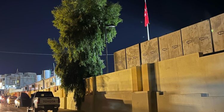 تركيا تدين قصف قنصليتها ,, من الخطير أن استهداف القنصلية وقع خلال اجتماع مجلس الأمن