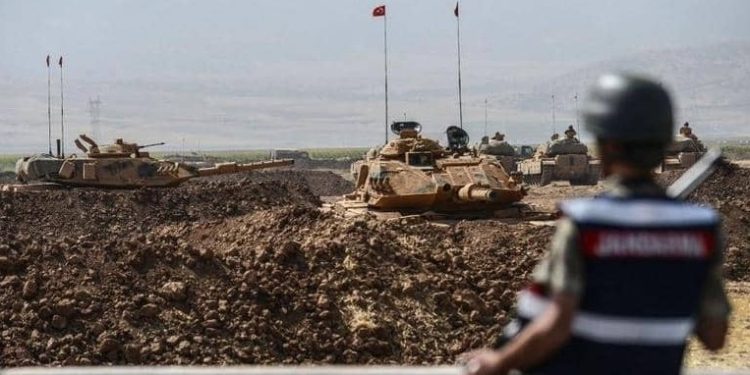 سقــوط قذيفة بالقرب من “معسكر بامرني التركي” فــي دهوك