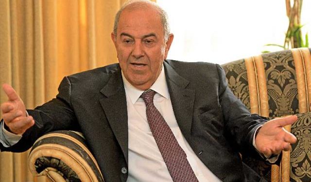 إياد علاوي .. نعيـــش “مرحلة خطرة” تجاوزت كل الاحتمالات السيئـــة