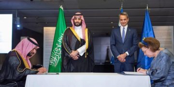 توقيع اتفاقيات بين اليونان والسعودية