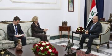 برهم صالح يستقبل السفيرة الاسترالية
