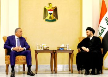 لقاء يجمع الكاظمي والحكيم