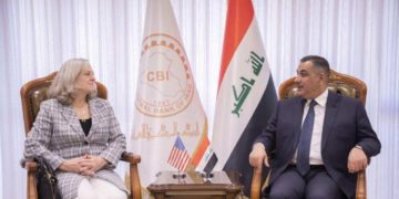 تفاصيل اجتماع (محافظ البنك المركزي والسفيرة الأميركية) في العراق