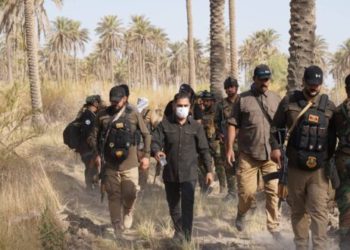 انطلاق عملية أمنية مشتركة من 4 محاور في ديالى