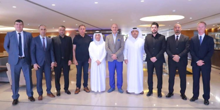 الوفد الخليجي يطلع على الخطة المعدة لاستضافة العراق لبطولة خليجي 25