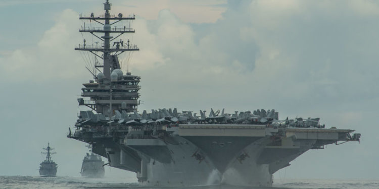 البحرية الأميركية تنشر (4 سفن حربية ) شرقي تايوان قبيل زيارة بيلوسي المرتقبة