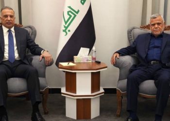 لقاء يجمع الكاظمي و هادي العامري