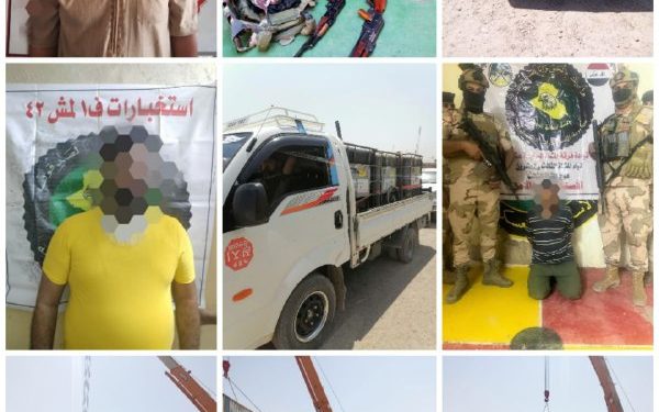 القبض على (10) متهمين وفق مواد قانونية مختلفة