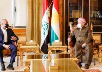 مسعود بارزاني وبافل طالباني يجتمعان في أربيل