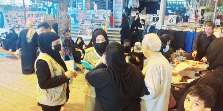 الشعبة النسوية في الشرطة المجتمعية تواصل جهودها التوعوية الخاصة بشهر محرم