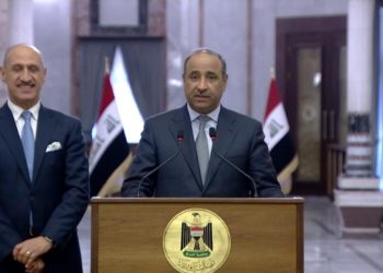التصريح الصحفي المشترك للمتحدث باسم مجلس الوزراء د.حسن ناظم ووزير الشباب والرياضة السيد عدنان درجال