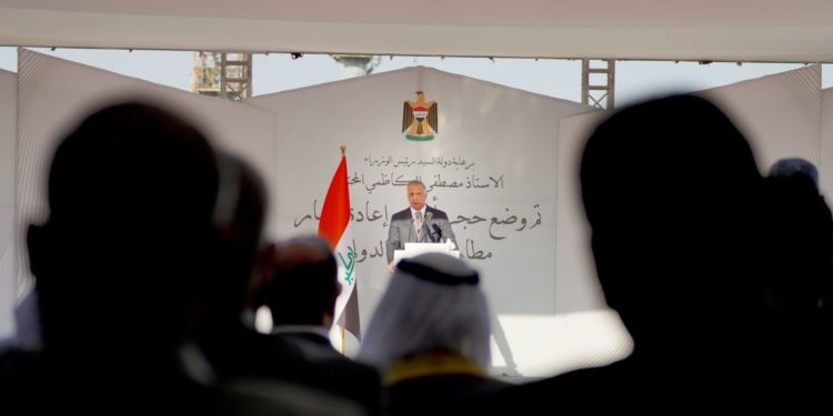 الكاظمي .. هناك جهود جبارة لإعادة إعمار مدينة الموصل