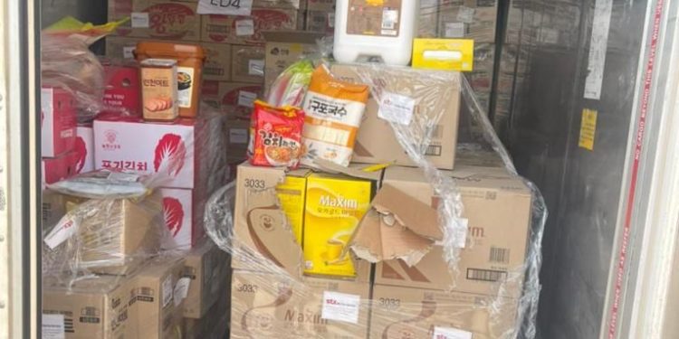 ضبط حاوية براد “مخالفة لشروط وضوابط الاستيراد” في منفذ ميناء أم قصر الشمالي