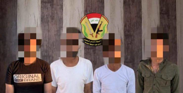 القبض على 4 متسللين حاولوا الدخول الى العراق