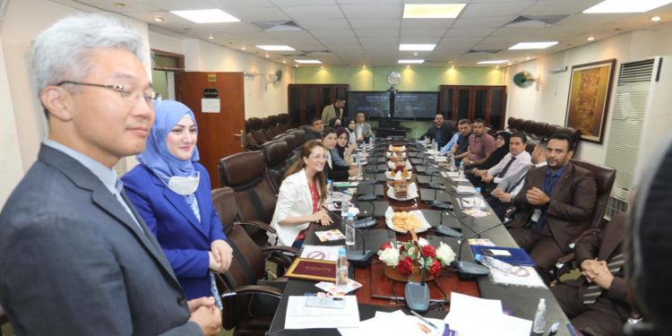 الأمانة العامة تبحث مع ملحقية السفارة الكورية آفاق التعاون المشتركة في مجال البرامج والمشاريع