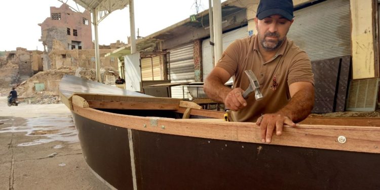 الجفاف يكسر مجاديف القوارب مقالع الحصى تطمر أسماك نينوى