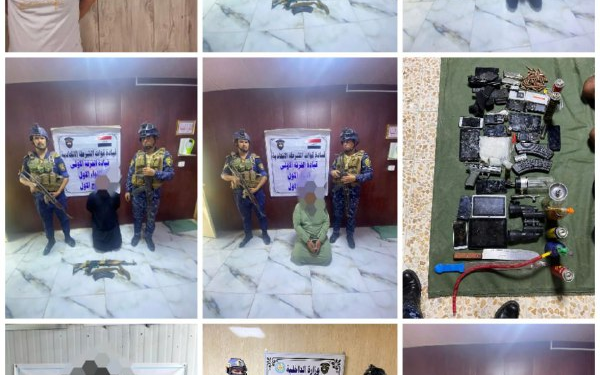 القبض على (11) متهماً وفق مواد قانونية مختلفة