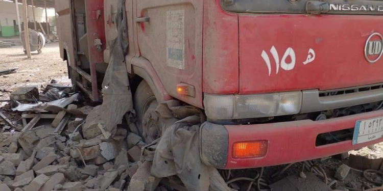 سقوط ضحايا في انفجار لكدس عتاد بالنجف + صور