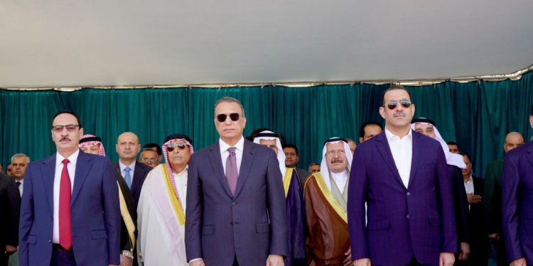 تغطية مصورة لاحتفالية وضع رئيس مجلس الوزراء السيد مصطفى الكاظمي حجر الأساس لمطار الموصل الدولي