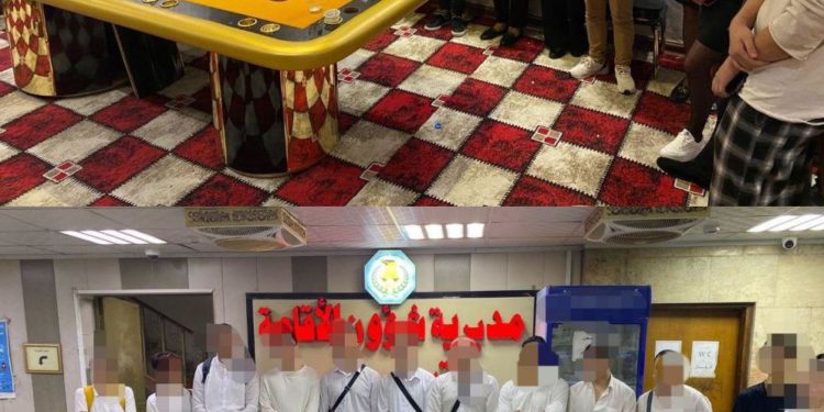 اعتقال (20 أجنبياً) يعملون في إدارة صالات روليت في بغداد 