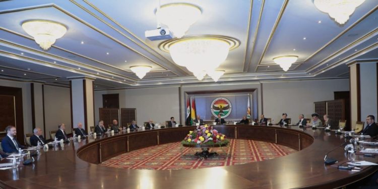 مخرجات اجتماع رئاسة كردستان مع الأطراف السياسية بحضور بلاسخارت