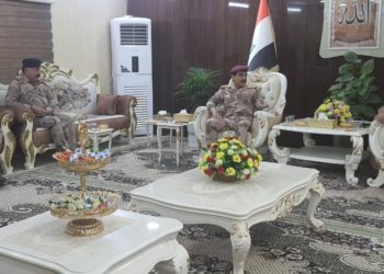 يار الله يزور قاطع المقر المتقدم للعمليات المشتركة في كركوك