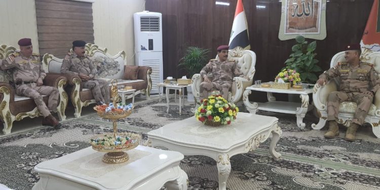 يار الله يزور قاطع المقر المتقدم للعمليات المشتركة في كركوك
