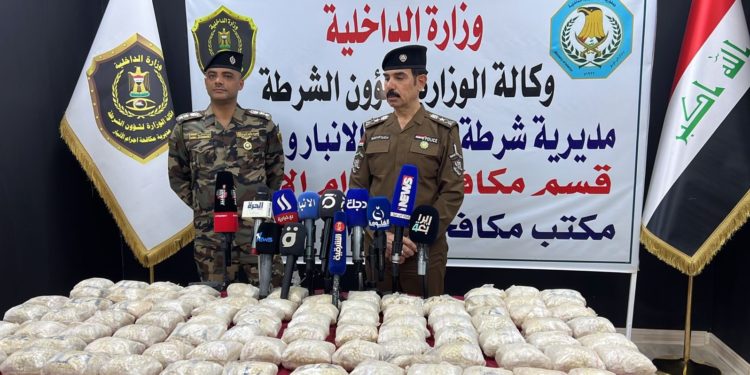القبض على تاجر مخدرات وبحوزته (2 مليون حبة مخدرة) في الأنبار