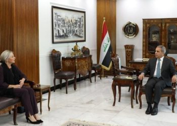 زيدان وبلاسخارت يبحثان “دور القضاء” بمعالجة الاشكاليات الخاصة بالازمة السياسية