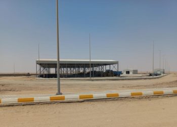 الكشف عن نسب الإنجاز في مشروع المدينة الجمركية الكبرى في الانبار