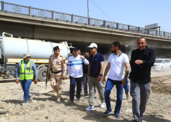 أمانة بغداد ترفع (60 ألف م3) من الأنقاض عن المقطع الأول من معسكر الرشيد
