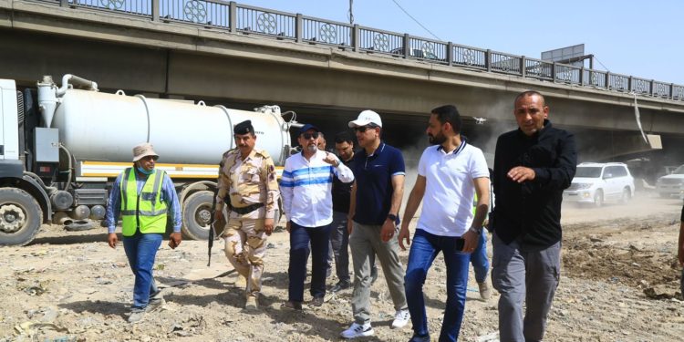 أمانة بغداد ترفع (60 ألف م3) من الأنقاض عن المقطع الأول من معسكر الرشيد