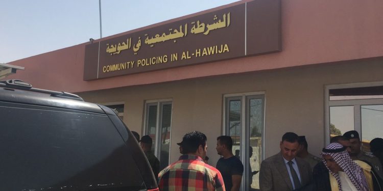 افتتاح مكتباً للــ(شرطة المجتمعية) ومركزاً للإرشاد بكركوك