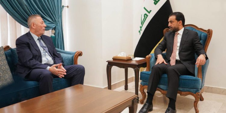 الحلبوسي يستقبل السفير الأردني