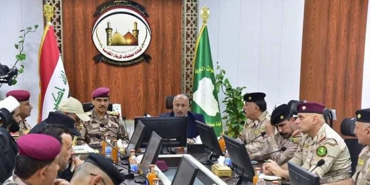 مؤتمر أمني في كربلاء لبحث خطة تأمين الزيارة الأربعينية