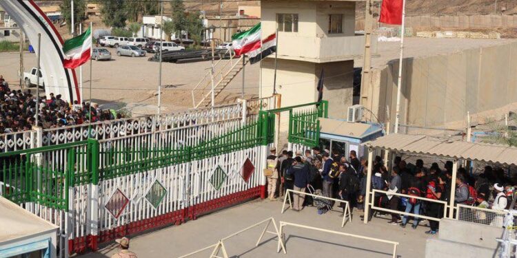 اعداد الزوار الإيرانيين الذين دخلوا العراق