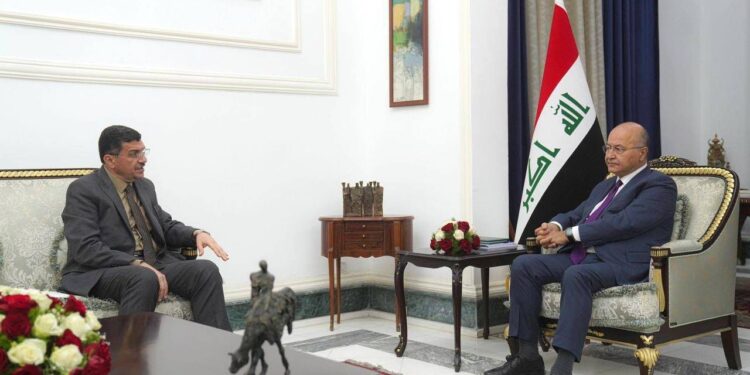 برهم صالح .. الأمن المائي جزء لا يتجزأ من الأمن القومي العراقي