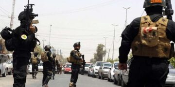 سوق الدولار في السليمانية في حماية قوات الكوماندوز