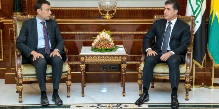 نيجيرفان يأمل بأن يمدد البرلمان الألماني تواجد قوات بلاده في العراق