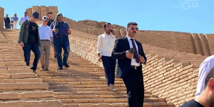 إيطاليا تطمئن على مراحل بناء “أكبر كنائس الشرق الأوسط” جنوبي العراق