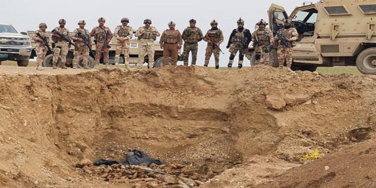 حريق ببستان في ديالى يفجر كدس من عتاد من الاسلحة و المقذوفات