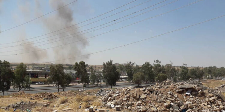 هجوم إيراني بـ 6 مسيرات مفخخة على الأحزاب الكردية في كوردستان