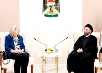 الحكيم والسفيرة الأميركية يبحثان آليات الخروج من الإنسداد السياسي
