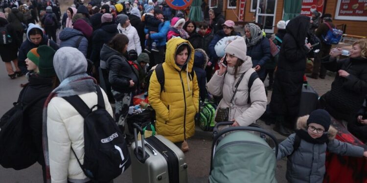 ازدياد عدد سكان ألمانيا لأعلى مستوياته بسبب اللاجئون الأوكرانيون