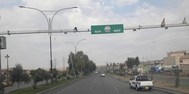 إنجاز 60% من أعمال توسعــــة طريق مهم يربط المحافظات بأربيل