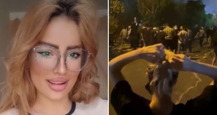 قوات الامن الايرانية تقتل الناشطة حديث نجفي + صور+ فيديو