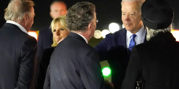 بايدن في بريطانيا للمشاركة في جنازة  الملكة إليزابيث