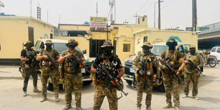 مقتل انتحاري من داعش وإصابة عنصرين من الجيش بهجوم شمالي بغداد