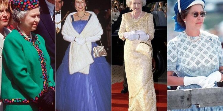 خمس خصائص للملابس الفريدة للملكة الراحلة إليزابيث