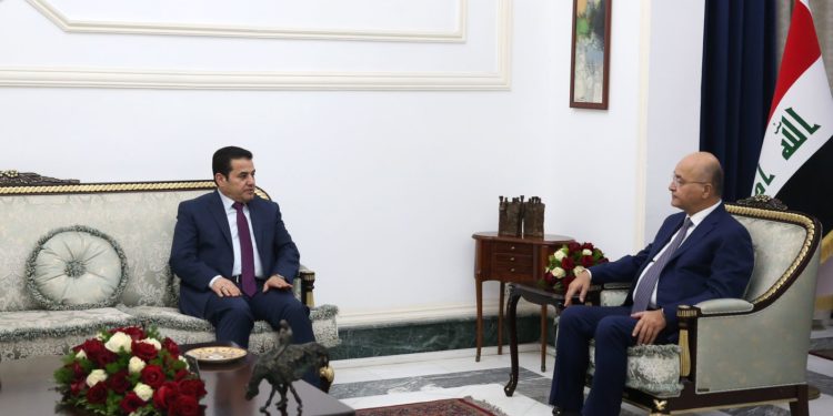 برهم صالح والأعرجي يبحثان تقصي الحقائق في أحداث الخضراء الأخيرة